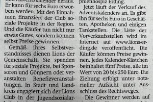 Pressebericht Erdinger Anzeiger 03 11 21