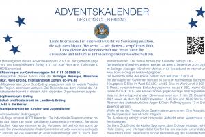 Bedingungen Adventskalender 2021